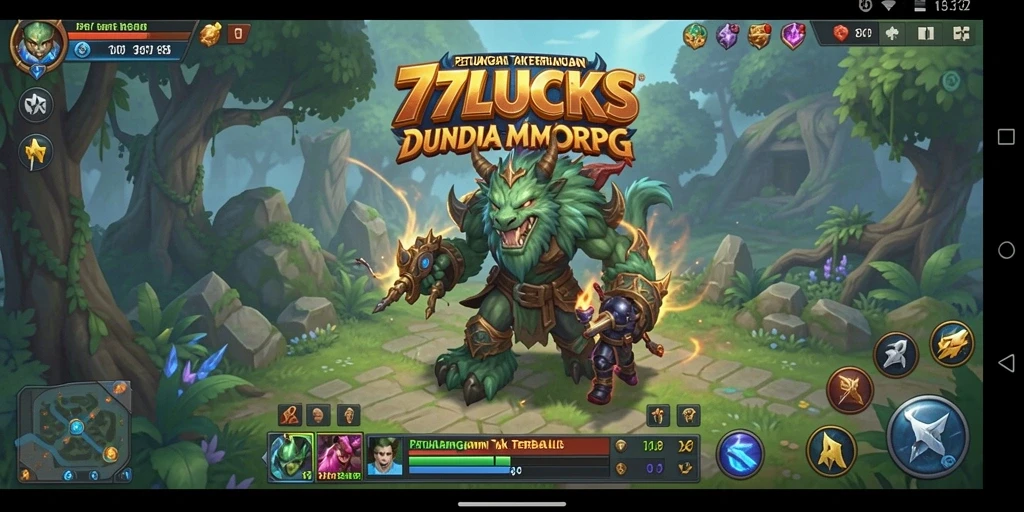 Gameplay seru di dalam dunia fantasi 77LUCKS.
