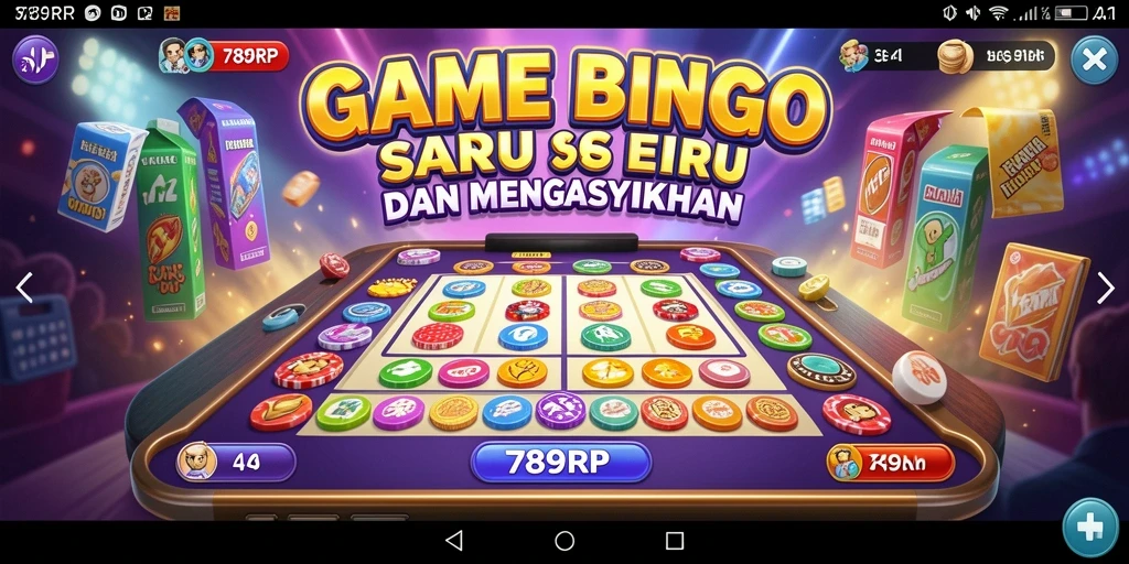 Screenshot gameplay 789RP dengan tampilan Bingo yang seru.
