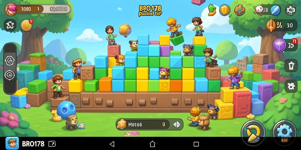 Tampilan gameplay seru di BRO178 dengan berbagai teka-teki menantang.