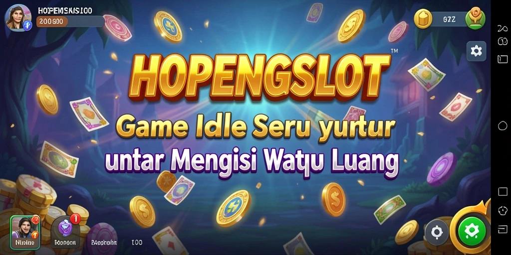 Tampilan gameplay HOPENGSLOT yang menarik dan penuh warna.