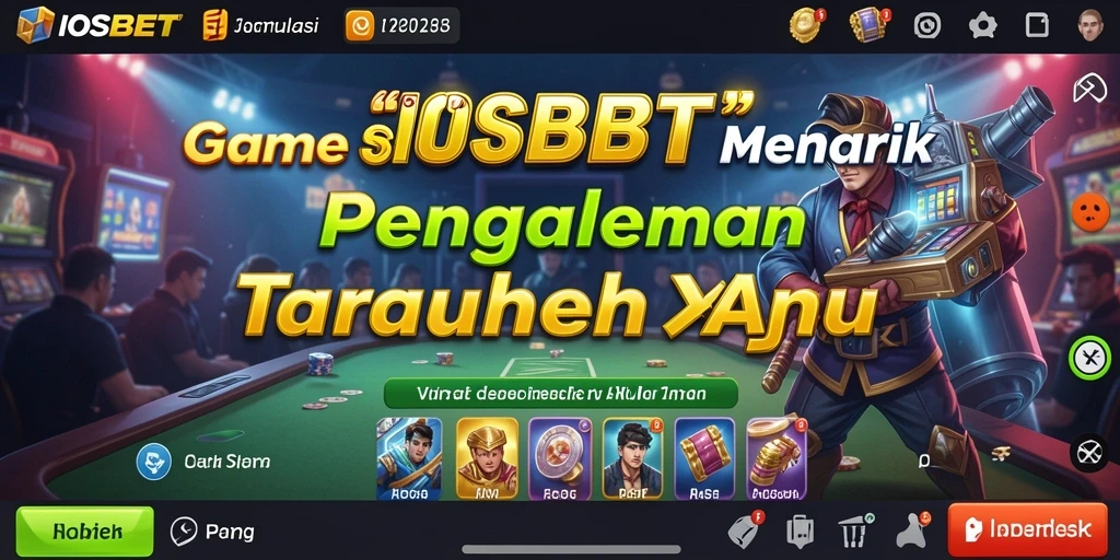 Tampilan gameplay IOSBET yang menarik dan interaktif