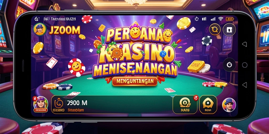 Tampilan gameplay menarik J200M di layar smartphone.