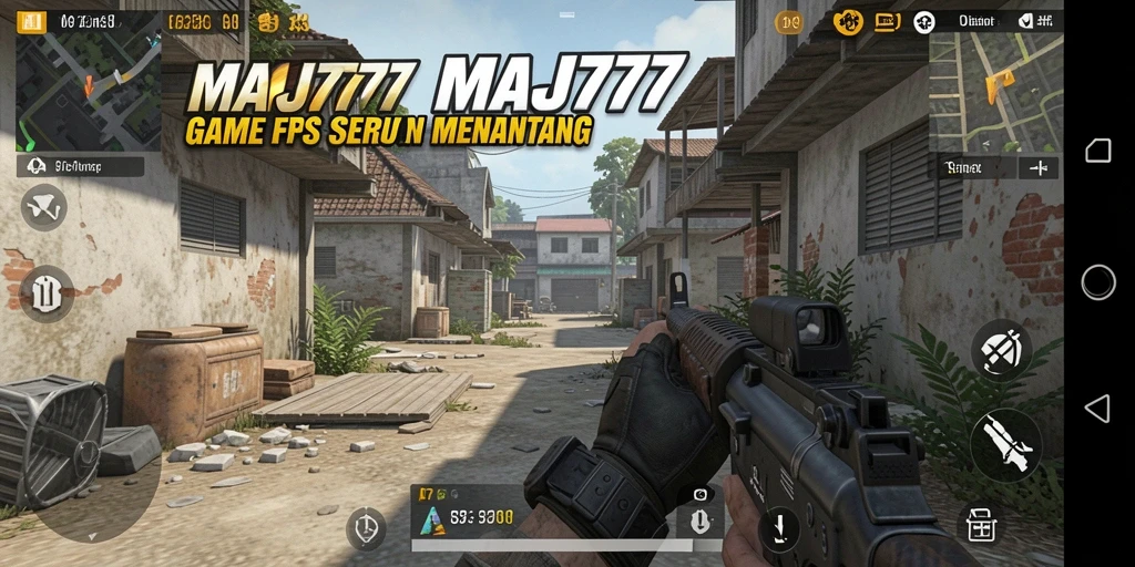 Screenshot gameplay MAJ777 yang menunjukkan aksi tembak-menembak seru.