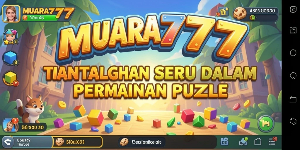 Tampilan screenshot gameplay MUARA777 yang menampilkan tantangan puzzle.