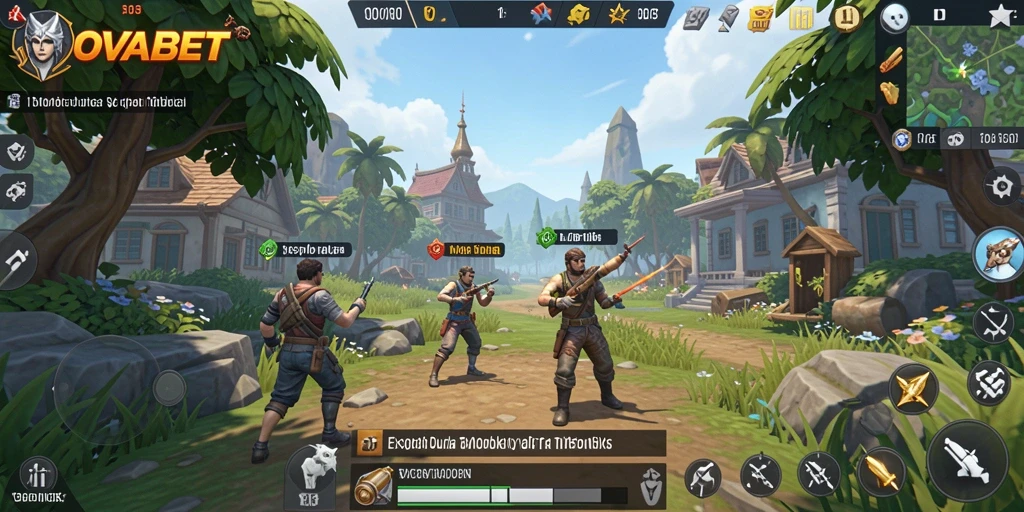 Gameplay Open World OVABET dengan eksplorasi yang mendebarkan.