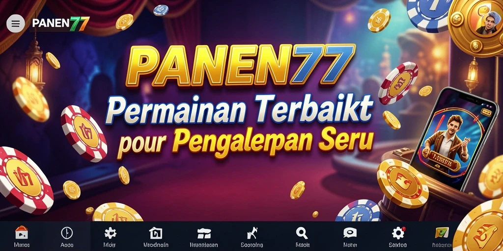 Tampilan gameplay seru di PANEN77 dengan berbagai pilihan permainan Kasino.