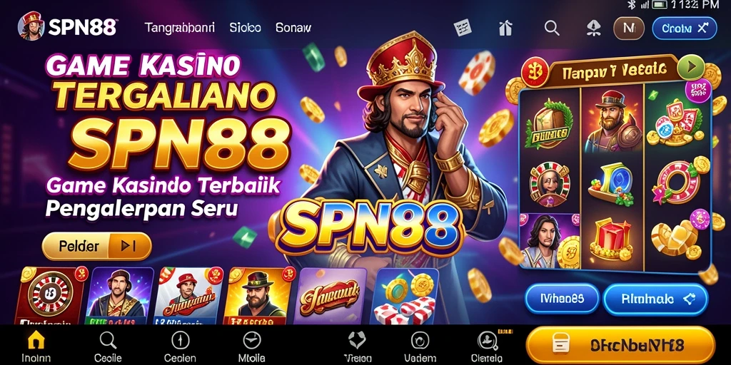 Tampilan menarik dari gameplay SPN88 yang seru dan menggembirakan.